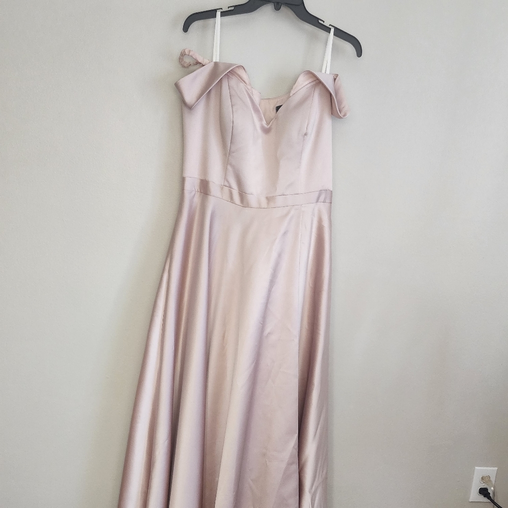 Rose Gold Prom Dress